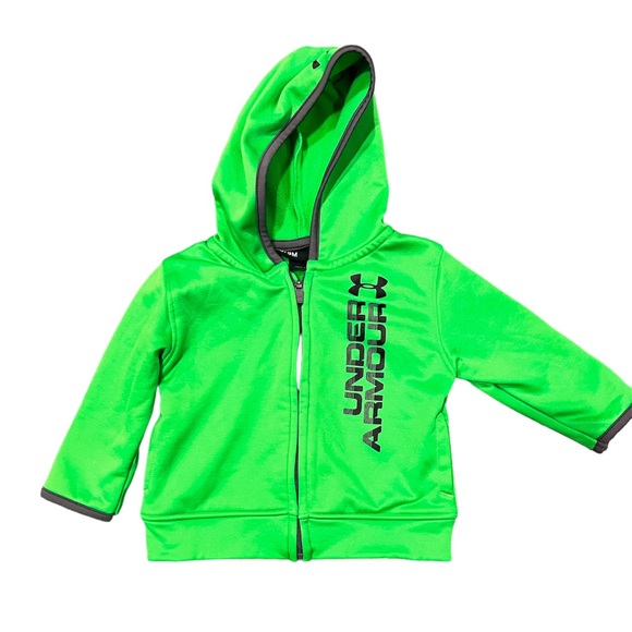 Under Armour Other - Under Armour neon green baby 6-9 month jacket